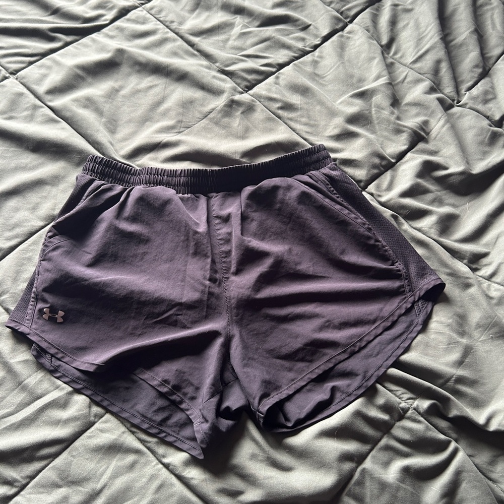 Under Armour Black Athletic Shorts Lightweight Performance Wear